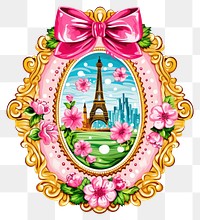 PNG  Paris city printable sticker pattern architecture creativity.