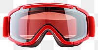 PNG  Ski Goggles goggles helmet red.