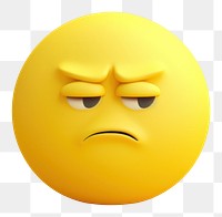 PNG  Angry emoji yellow face anthropomorphic representation investment