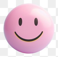 PNG  Happy emoji icon face sphere anthropomorphic celebration.