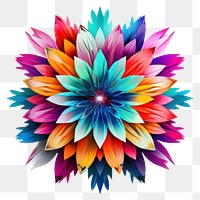 PNG  Flowers art abstract dahlia.