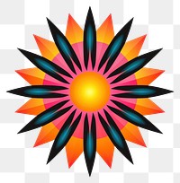 PNG  Sun graphics pattern art.