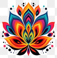 PNG  Tulip art abstract graphics.