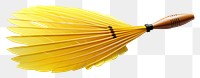 PNG Badminton shuttlecock white background fragility yellow.