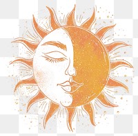 PNG Sun drawing sketch art.