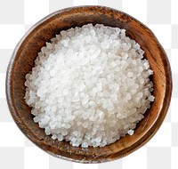 PNG  White granular in bowl food white background container.