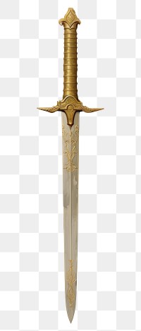 PNG Illustration of sword dagger weapon knife