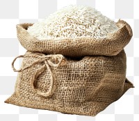 PNG  Rice sack white bag.