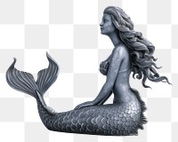 PNG Mermaid sculpture statue representation