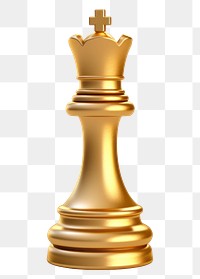 PNG Chess trophy gold game white background.