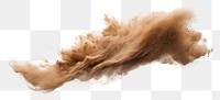 PNG Dust white background exploding abstract.
