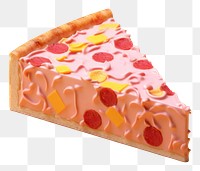 PNG Slice of pizza dessert food cake.