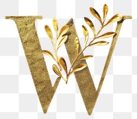 PNG Gold font text leaf.