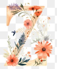 PNG Flower art pattern plant