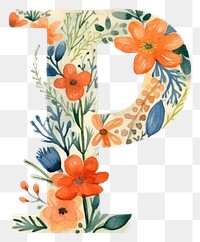 PNG Art pattern number flower.