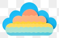 PNG Cloud creativity rectangle dessert.