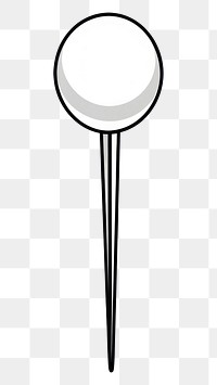 PNG Needle pin white background silverware magnifying.