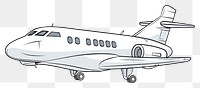 PNG Private jet plane airplane aircraft airliner.