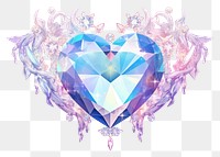 PNG Heart shape backgrounds gemstone jewelry.