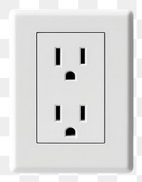 PNG Plug white electricity electronics.