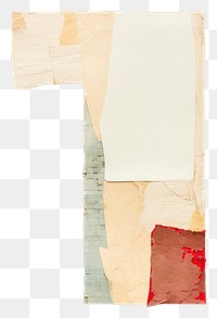 PNG Number 1 paper craft collage white art white background.