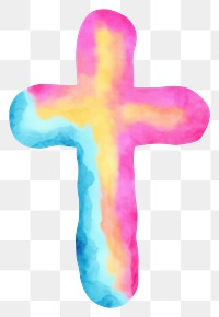 PNG Cross symbol white background spirituality.