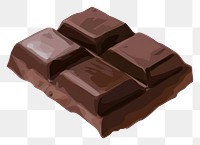 PNG Dark chocolate confectionery dessert fudge.