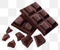 PNG Dark chocolate confectionery dessert food.