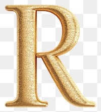 PNG Golden alphabet R letter text white background celebration.