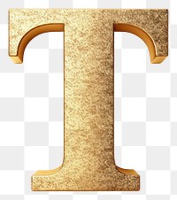 PNG Golden alphabet T letter text white background symbol.