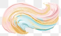 PNG Gold abstract brush stroke dessert white background creativity.