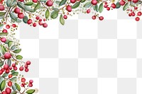 PNG  Backgrounds pattern berry plant.