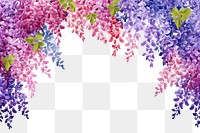PNG  Backgrounds wisteria blossom flower.