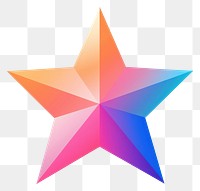 PNG Star shape symbol pink white background.