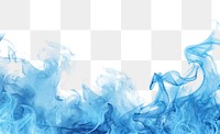 PNG Blue flame bottom border backgrounds smoke abstract.
