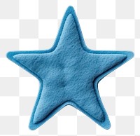 PNG  Turquoise symbol blue star.