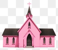 PNG Architecture building church cross