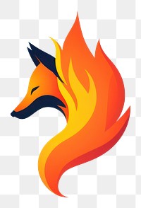 PNG Fox Gaming Mascot logo fire fox creativity.