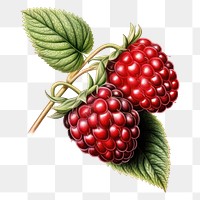 PNG Berry raspberry fruit plant