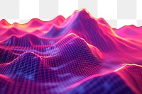 PNG  Neon mountain wireframe boder light backgrounds abstract.