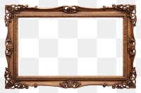 PNG Wood frame rectangle white background architecture.
