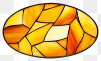 Mosaic tiles of mango chandelier pattern circle.