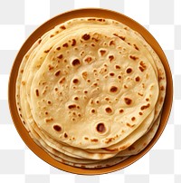 PNG Roti tortilla pancake bread.