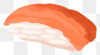 PNG Sushi food rice white background.