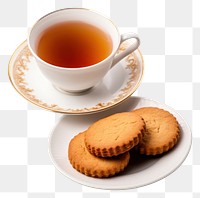 PNG Tea saucer drink snack.