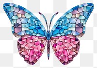 PNG Butterfly art insect white background.