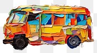 PNG Bus art painting bus.