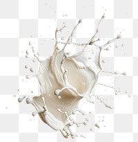 PNG Milk white white background splattered.