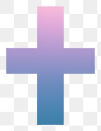 PNG Purple symbol cross circle.