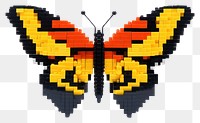 PNG Butterfly bricks toy art insect animal.